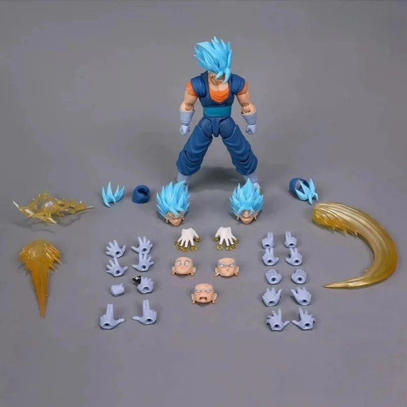 Фото В наличии: Коллекционная фигурка YG OC Dragon Ball Z Vegetto 1/12 с различными вариантами (04, 06, 08, 09a, 09b) и полным комплектом аксессуаров №4