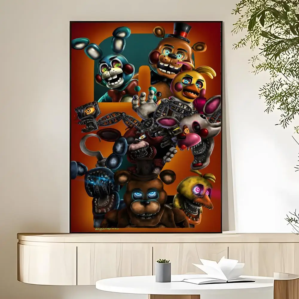 Постер Fnaf Five-nights-At-Freddys 2 HD, декоративная наклейка на стену, водонепроницаемая, для дома, гостиной, эстетичное украшение. (art.: 3920dcdffd2b1) - 3920dcdffd2b1