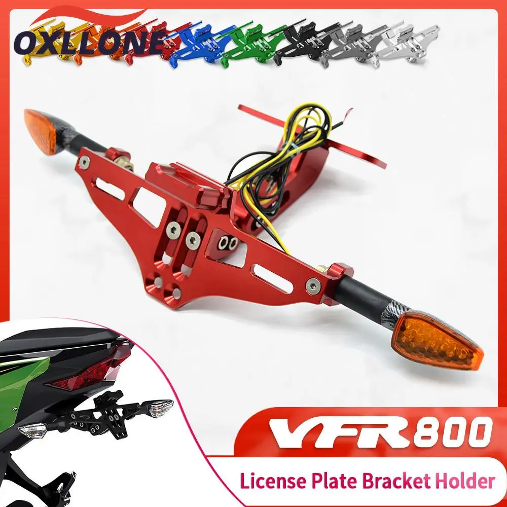 

Motorbike Licence Holder VFR 800 For HONDA VFR800 FI WI 1998 1999 2000 2001 Motorcycle License Plate Bracket LED Light Tail Tidy