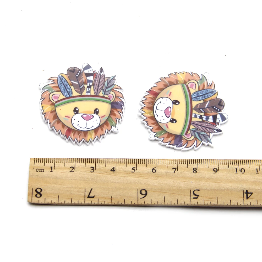 5pcs/lot Baby Girl Unicorn Ice-cream Rainbow Deer Acrylic Flatback Planar Resins DIY Making Hair Bows Phone Case Resin |