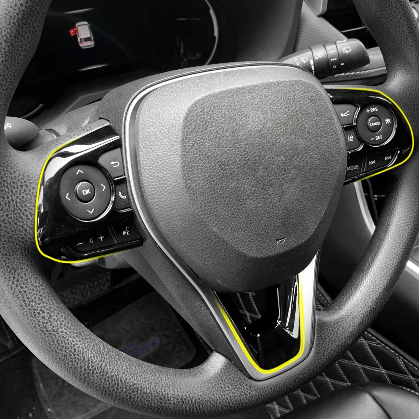 

Глянцевая Черная Накладка На Ручку Переключения Передач Для Toyota RAV4, Corolla Cross, Suzuki Swace 2019-2026, Из АБС-пластика