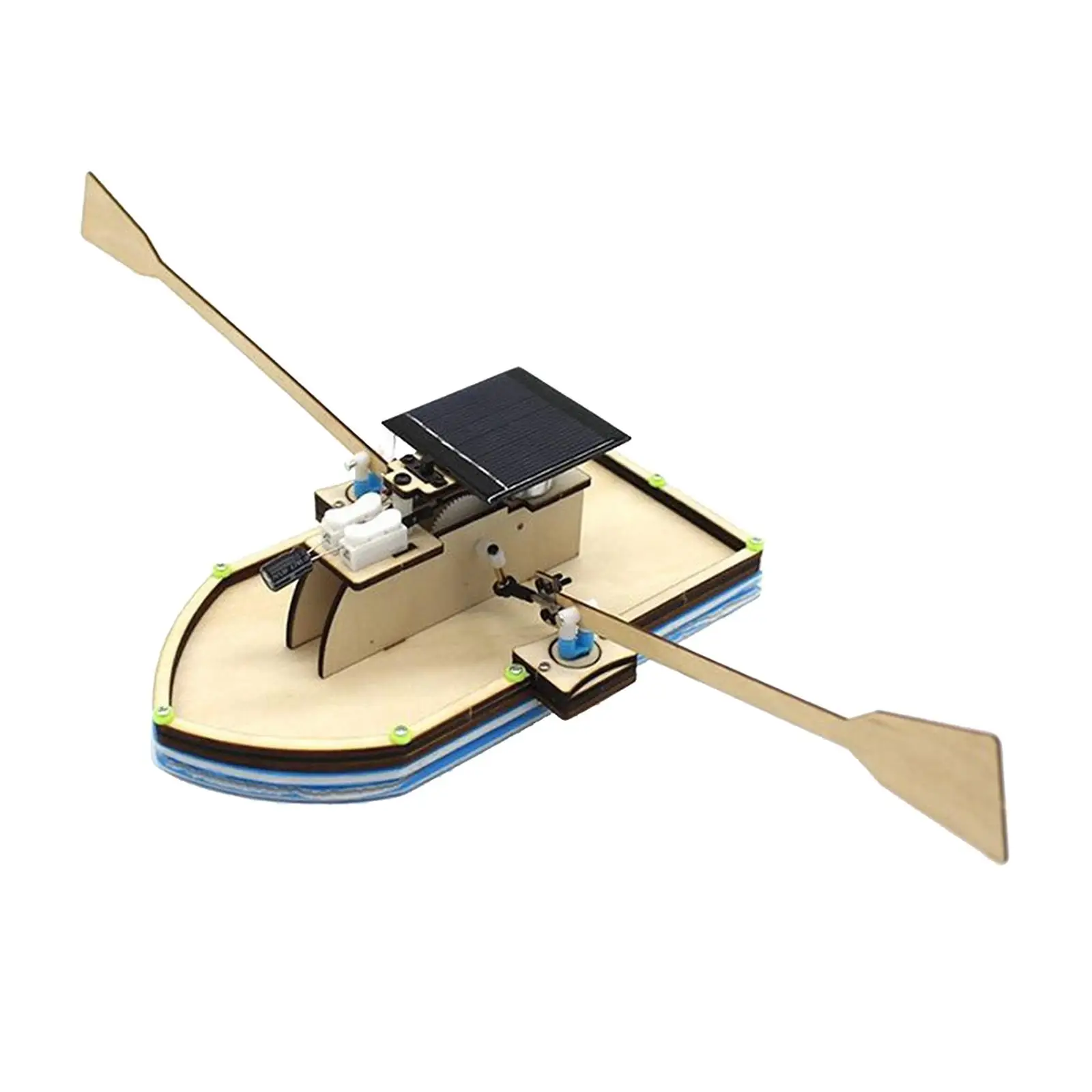 

DIY Wooden Experiment Kits- Boat, Toys Gifts Electric Motor Building for Kids