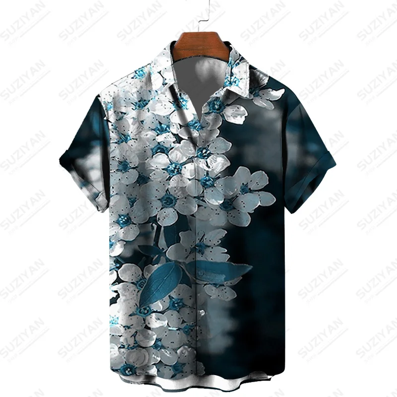 

2022 продукция, дешевая мужская одежда с пуговицами, рубашки с 3D принтом для мужчин, гавайская рубашка, новинка, лидер продаж, летняя белая Цве...