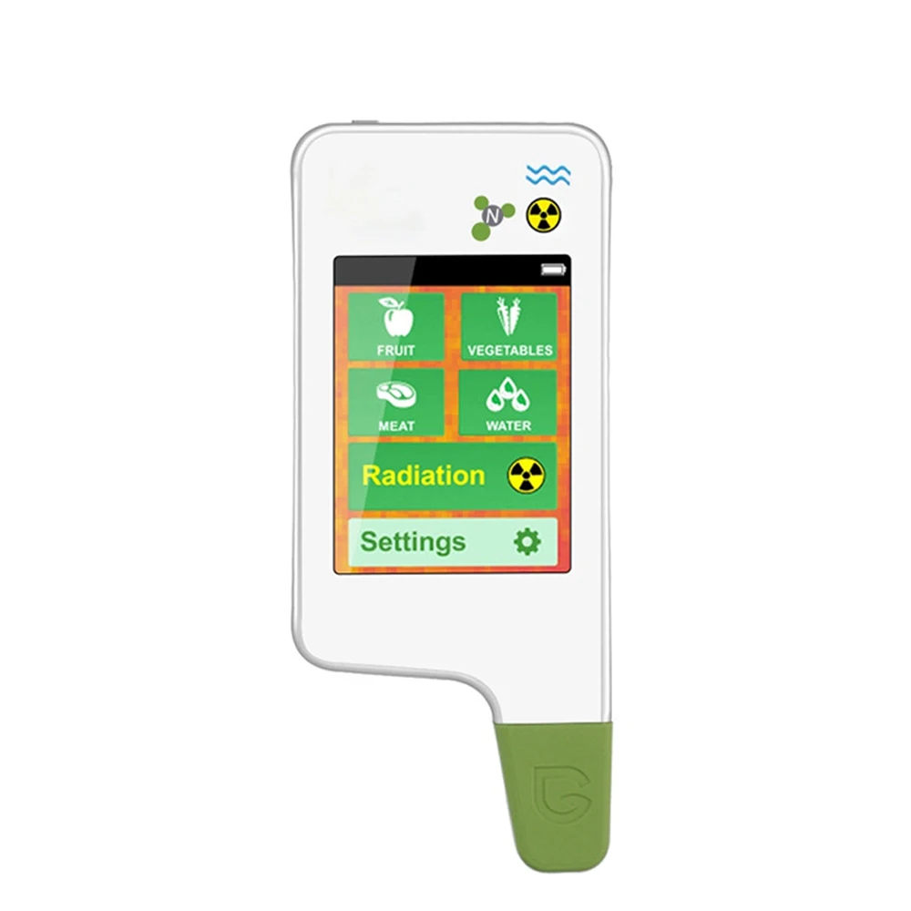 

Green Test Eco 5 F All-in-One Food Nitrate Tester for Fish Meat Fruit Vegetable Radiation Detector Water TDS Meter Tester