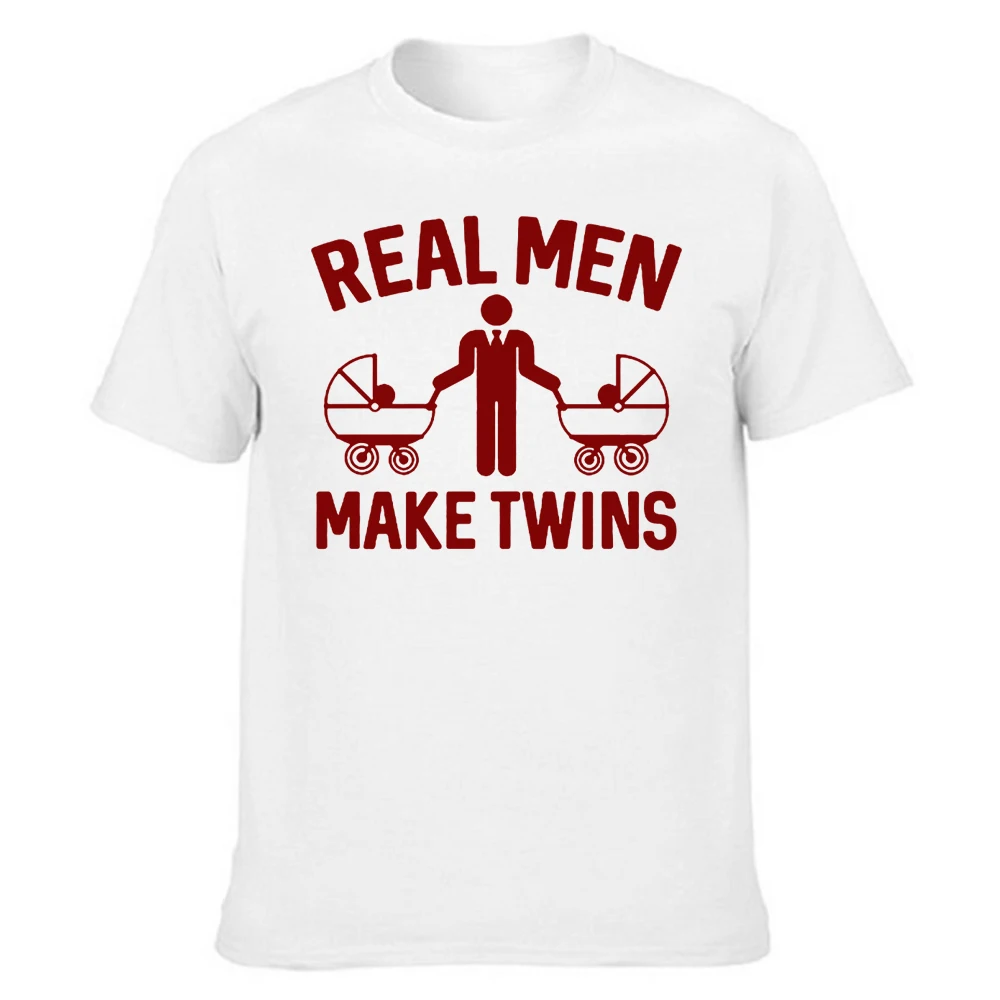 

Футболка хлопковая с коротким рукавом и принтом "Сделай двух"