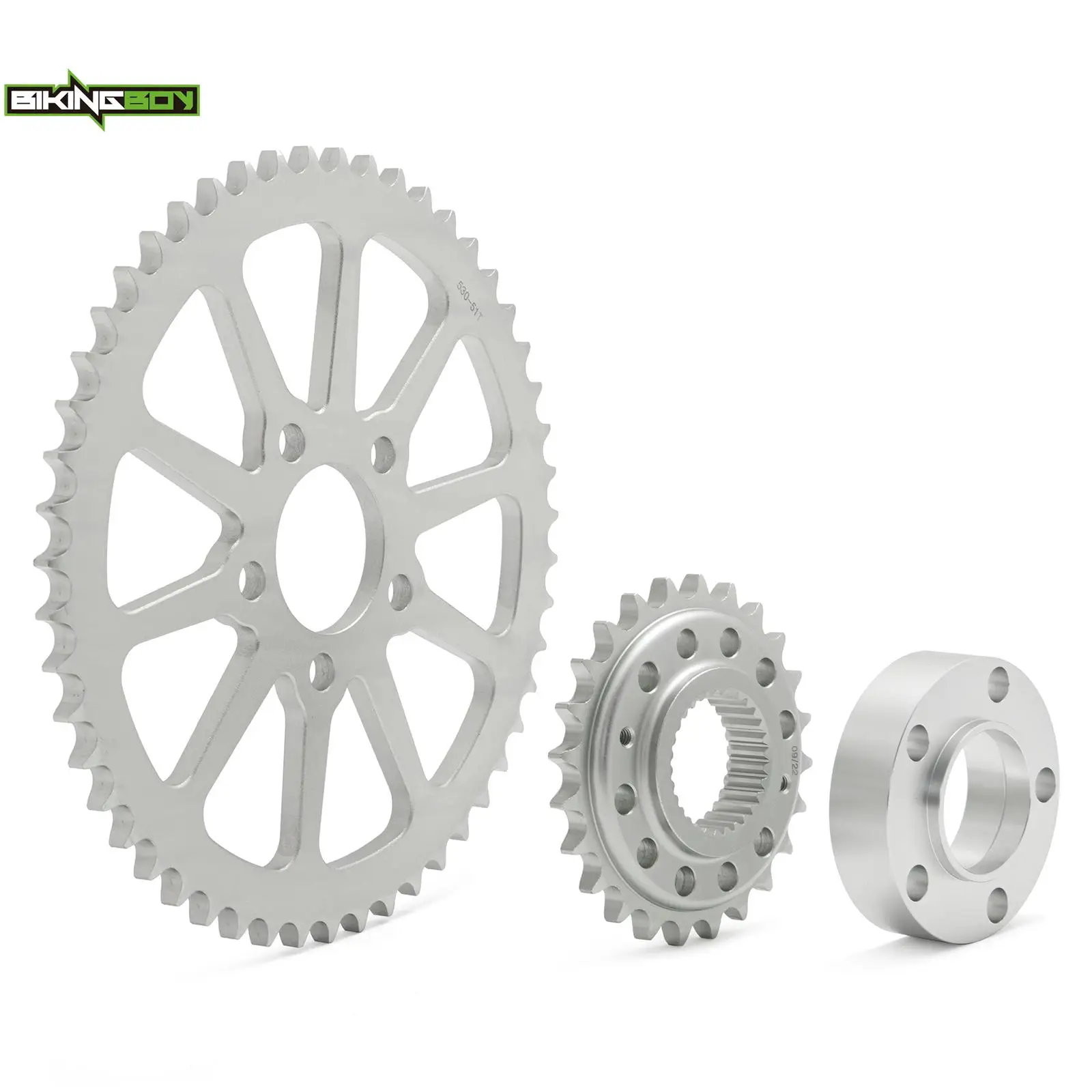 Передняя 21T задняя звездочка 48T переходной фланец цепного привода Fat Boy FLSTF Heritage FLST