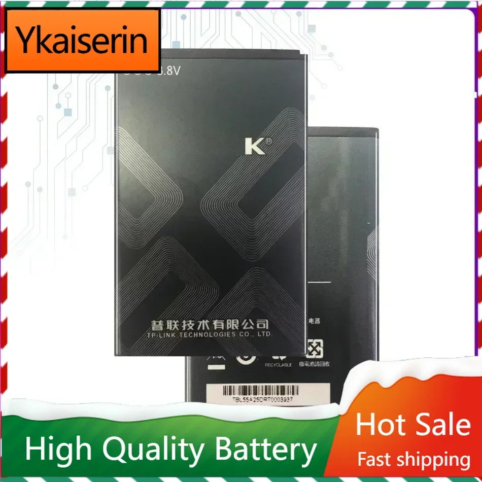 TBL-55A2550 Сменный аккумулятор 2550 мАч для TP-LINK M7350 TL-TR961 2500L WIFI Портативные