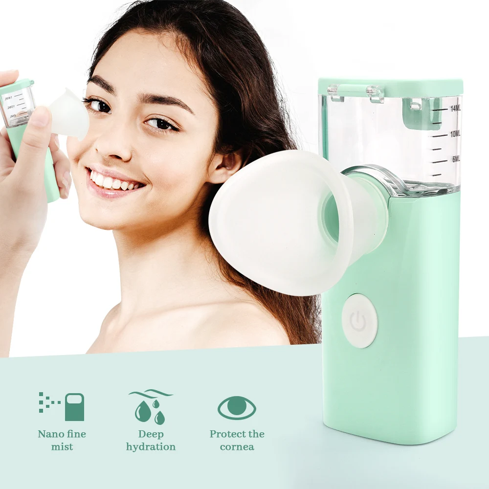 

Nano Face Eye Steamer Moisturizing Water Mist Facial Sprayer Relieve Eye Fatigue Moisture Device Eye Health Care Relaxation Tool