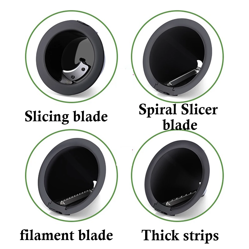 Электрическая спиральная овощерезка 4 в 1 110 В/220 В многофункциональная дробилка