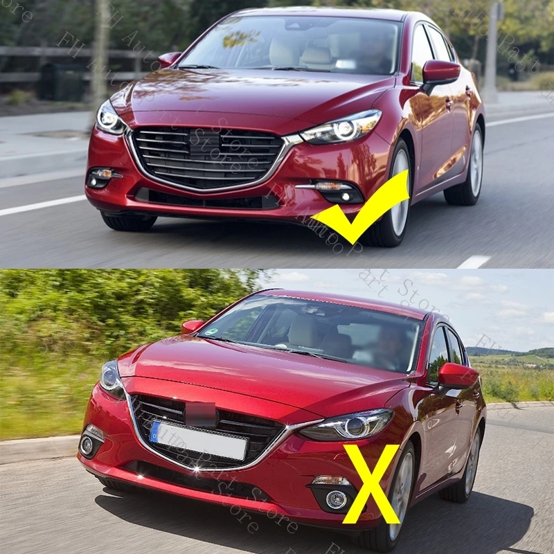 Фото Противотуманная фара для Mazda 3 Axela 2017 2018, передний бампер, противотуманная лампа №2