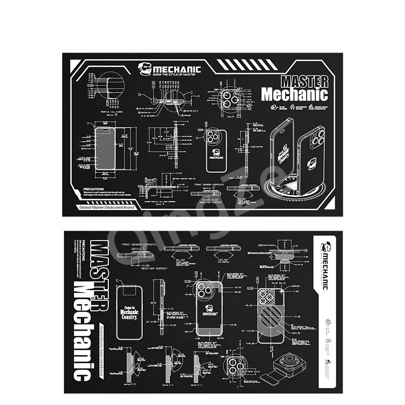 Рабочая панель для ремонта часов Mechanic 30x20 термостойкая паяльной станции