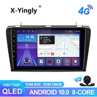 android 10 0 car radio headunit for mazda 3 bk mazda3 2004 2009 multimedia gps navigation wireless carplay rds camera