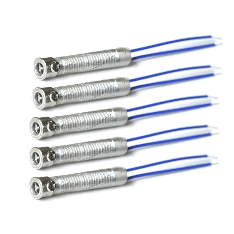 

5PCS High Quality 220V 60W Soldering Iron Core Heating Element ReplacementWelding Tool For SY Outer Thermal Electric Iron