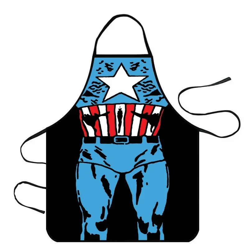 Кухонный Фартук Marvel Мстители забавная мультяшная фигурка супергероя домашние