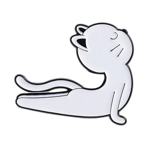 Брошь милый кот