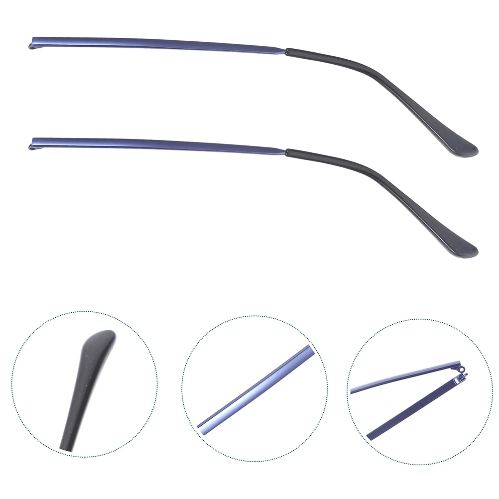 2-парные солнцезащитные очки ножки для очков мужские и женские металлические