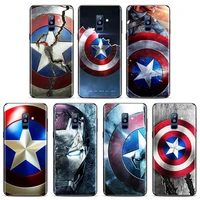 avengers shield marvel phone case samsung galaxy a90 a80 a70 s a60 a50s a30 s a40 s a2 a20e a20 s e silicone cover