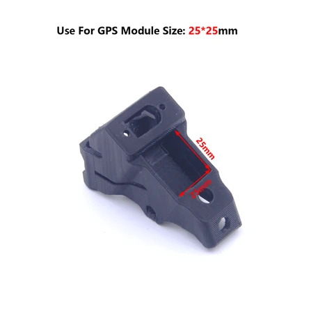 Крепление для модуля GPS с 3D печатью, держатель XT60, T-образная антенна, фиксированный кронштейн SMA, детали сиденья для удлиненной рамы FPV гоночного дрона