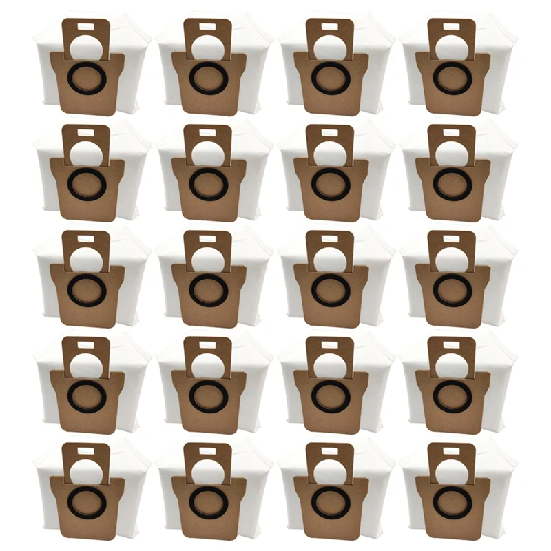 20 шт. запасные мешки для пыли робота-пылесоса Xiaomi Mijia Omni 1S X10