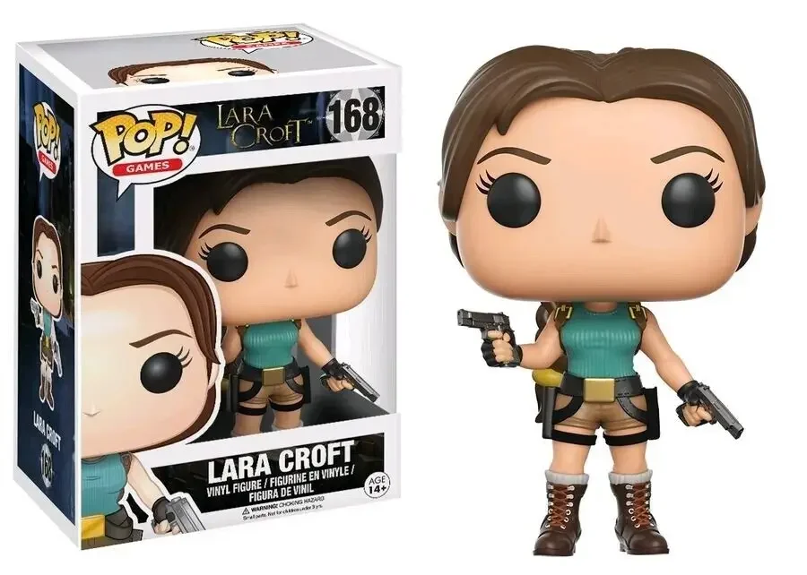 Поп-игры Funko Lara Croft 168. # Tomb Raider 333 Виниловая фигурка коллекция кукол рождественских