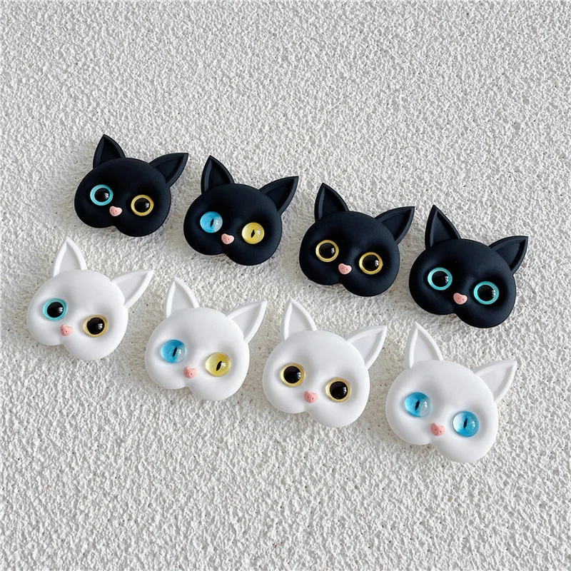 folding air sac finger holder for phone grip tok accessory 3d cat design cellphone stand for iphone mobile accessories support free global shipping