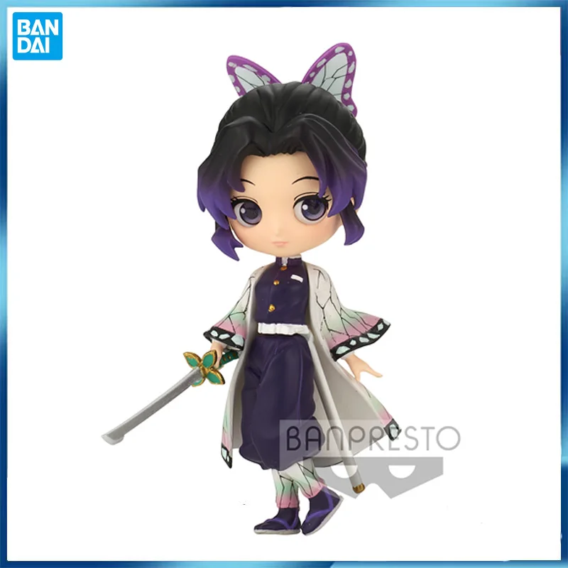 

Bandai Original Demon Slayer Kochou Shinobu Q Posket Petit Cute Dolls Action Figures Collection Model Kids Toys Birthday Gift