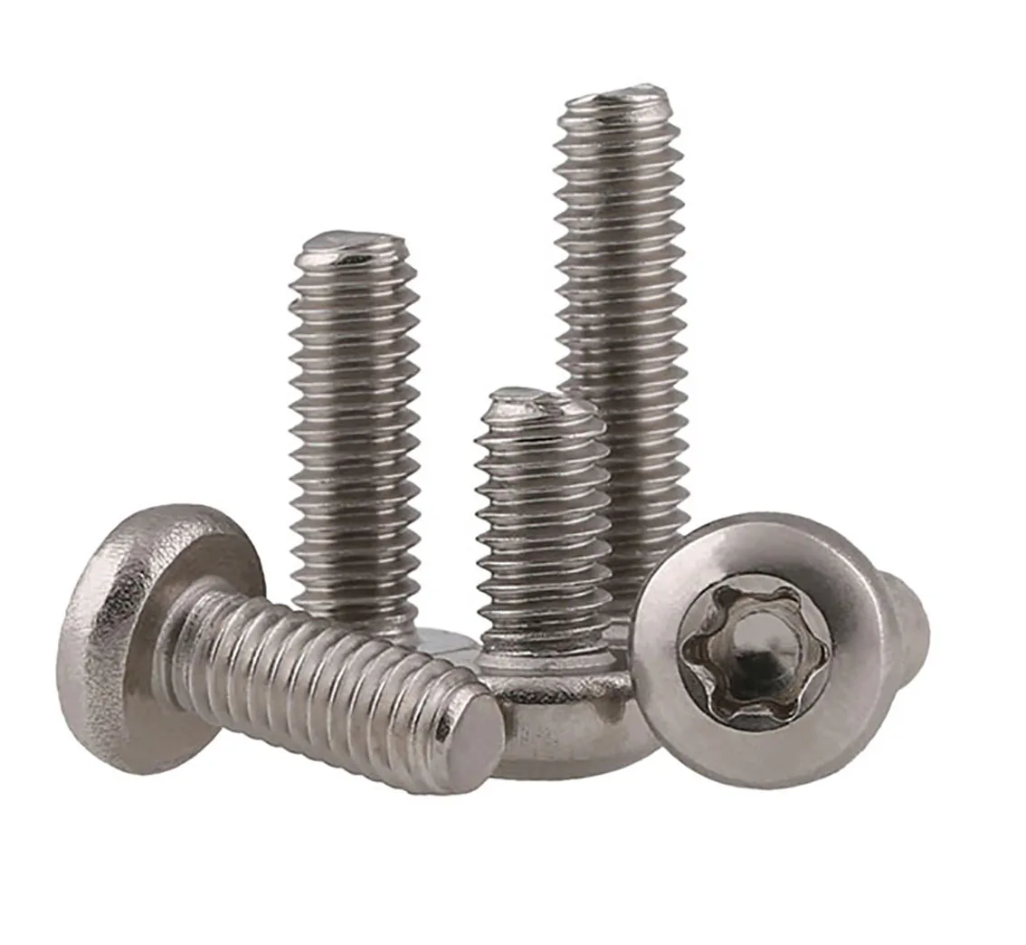 

Torx Six Lobe Socket Head Caps Screws M2 M2.5 M3-M8 304 Stainless Steel Anti Theft Security Pan Head Hex Hexagon Socket Bolts