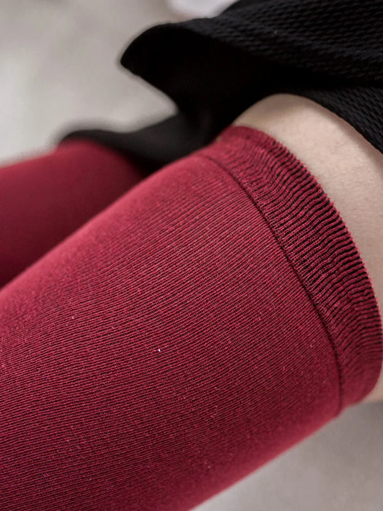 Over The Knee Stockings Ladies NEW Women Cotton Thigh High Girls Warm 80cm Super Long Socks Sexy Medias Solid Color Black