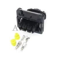 1 set 3 hole car replacement connector automobile plastic housing waterproof socket parts auto electric wiring adapter 282246 1