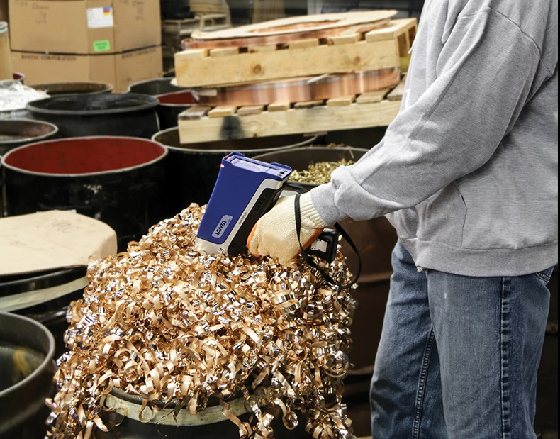 Рентгеновский флуоресцентный спектрометр Ручной анализатор сплавов