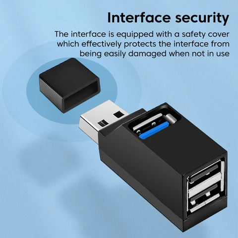 3-портовый USB 3.0 USB2.0-концентратор, высокоскоростной кабельный разветвитель, мини-портативный USB-диск, устройство чтения карт, удлинитель, конвертер клавиатуры для мыши