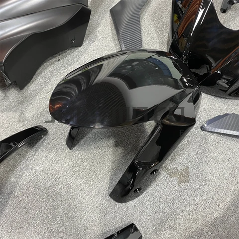 Для GSXR1000 GSX-R1000 K7 K8 2007 2008, комплект кузова мотоцикла, инъекционный АБС-пластик, обтекатели, аксессуары, черный B