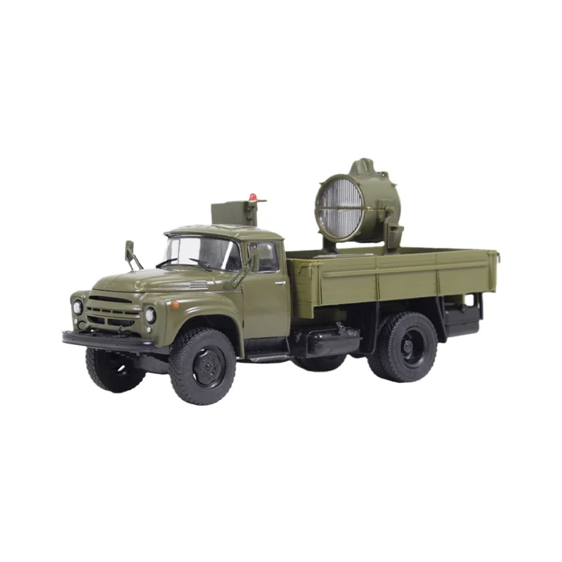 

1:43 Soviet border guard APM-90M searchlight army card model Gill 130 spotlight truck