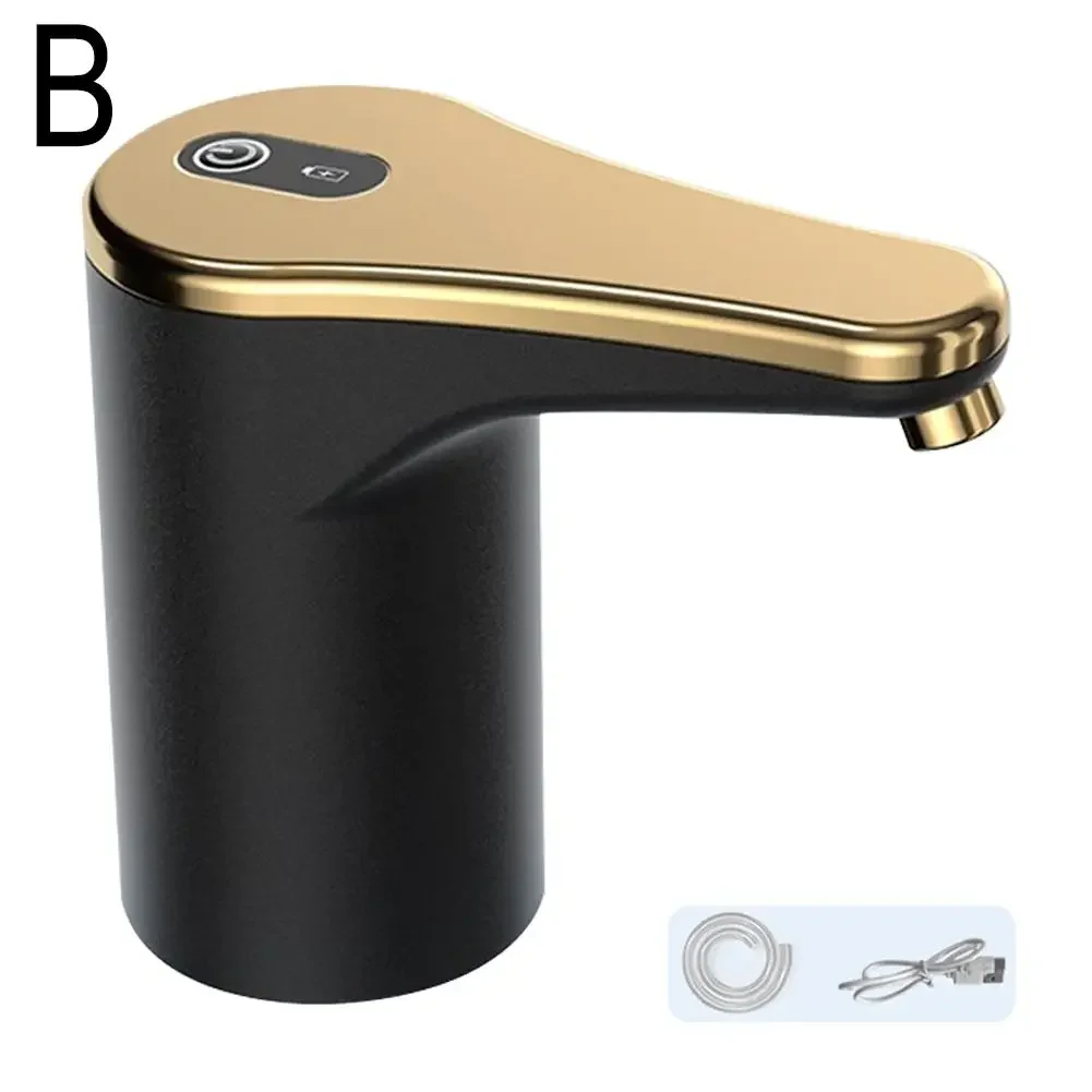 

Электрический насос для бутылки с водой, USB, золотистый