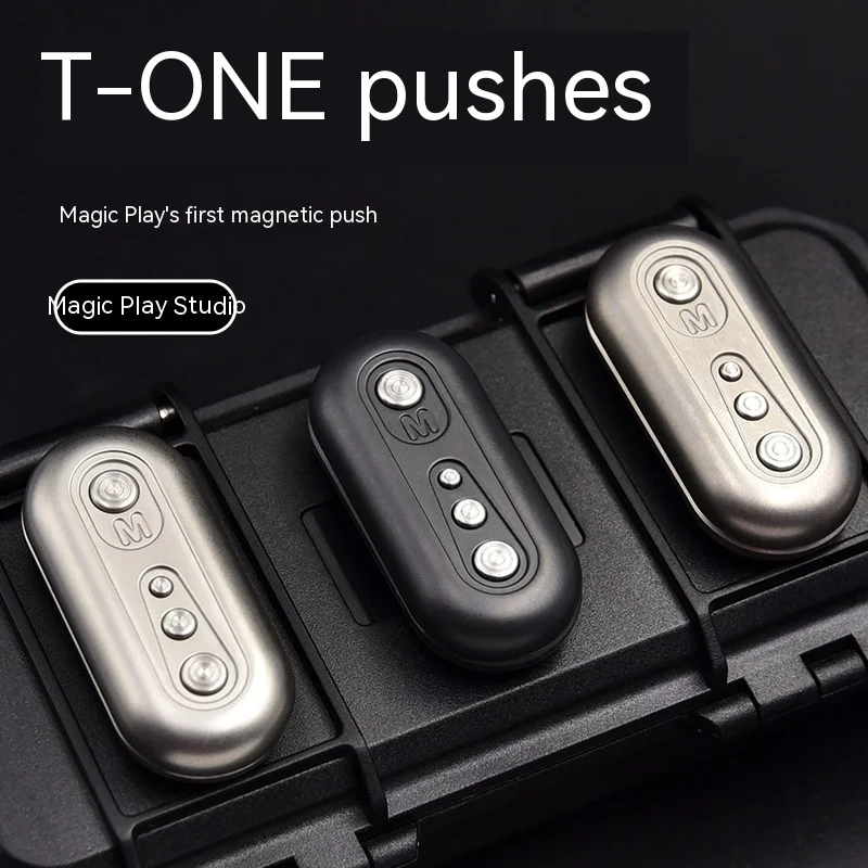 

Модный T-one Push-бренд Wood Cherry, титановый сплав, edc, вращающаяся поп-монета, гироскоп, полезный инструмент для снижения давления Rhyth