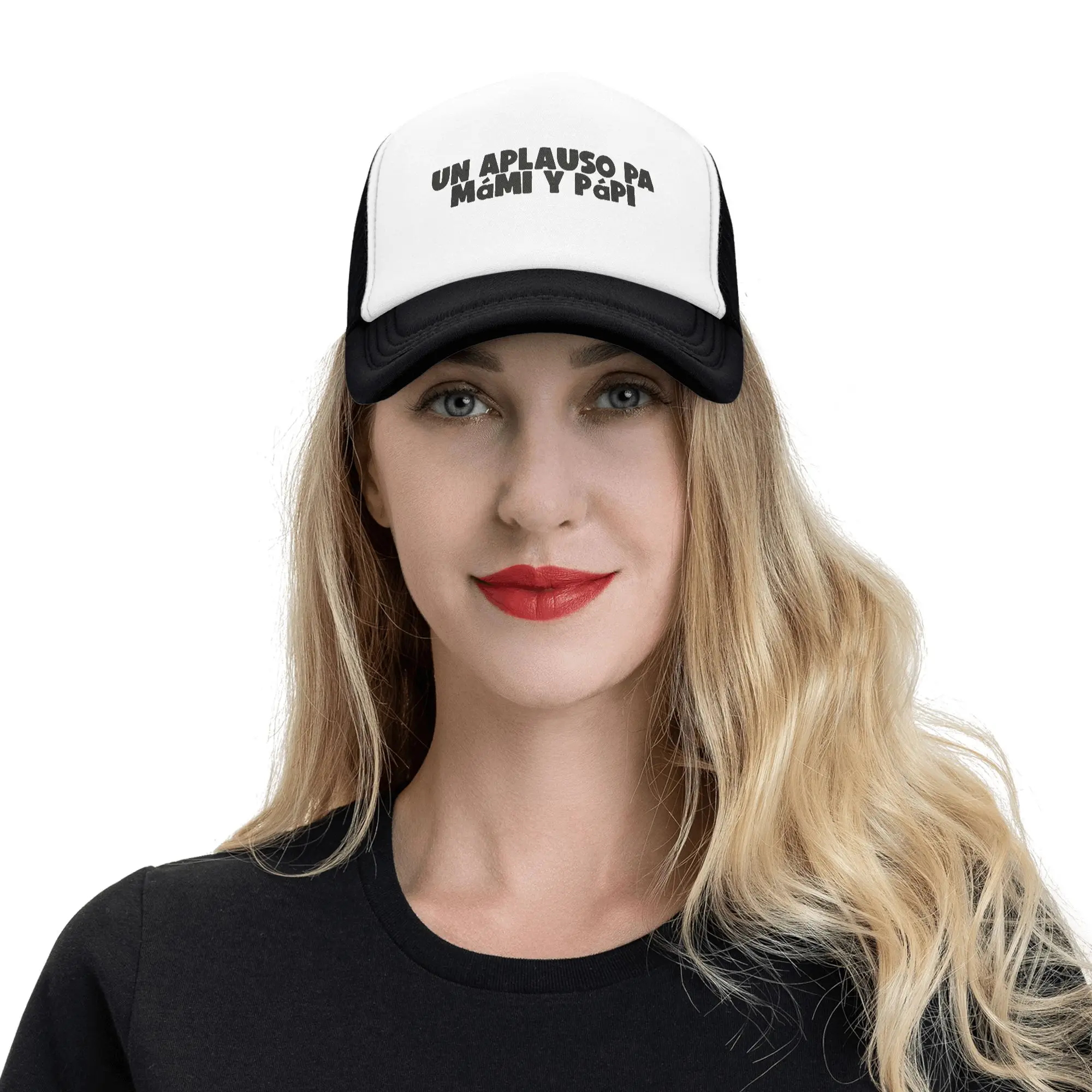 Фото Кепки DtMF Puerto Rico Bad Bunny, унисекс, для активного отдыха, в стиле Dad Hat, Trucker Hat, регулируемые кепки с застежкой Snapback, сетчатые бейсболки, летние №4