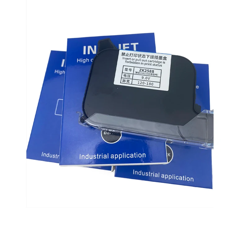 Горячая Распродажа 2588 ZK2588 42 мл черный Быстросохнущий чернильный картридж 12 7 мм