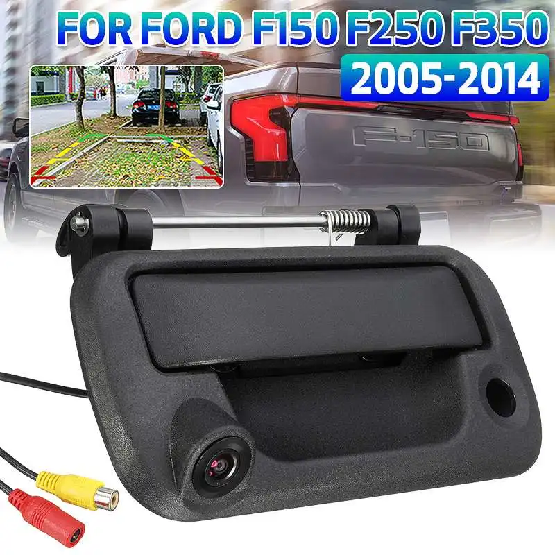 

Car Rear View Camera Car Backup Reverse Mount Camera Trunk Handle Mount Camera For ford f150 f250 F350 F450 2005-2014