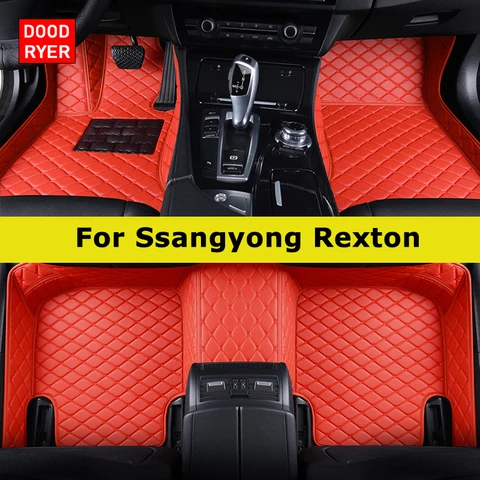 Автомобильные коврики DOODRYER под заказ для Ssangyong Rexton-W, автомобильные коврики, Аксессуары для ног