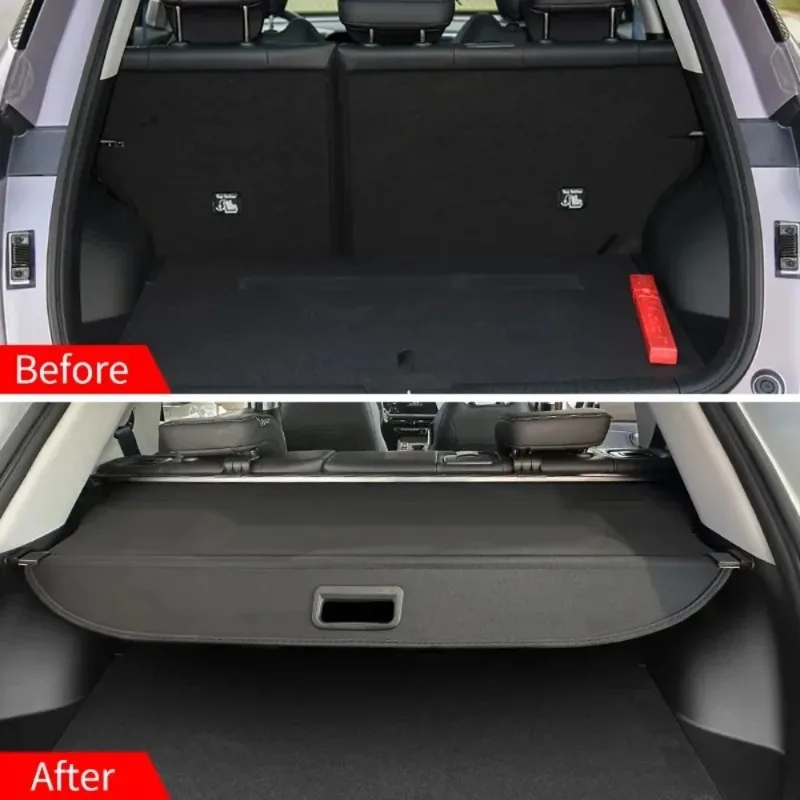 Фото Выдвижная крышка багажника для GAC Trumpchi GS3 Emzoom, стойка для парковки, водонепроницаемый щит, конфиденциальность GS3 Emzoom 2025, автоаксессуары №3