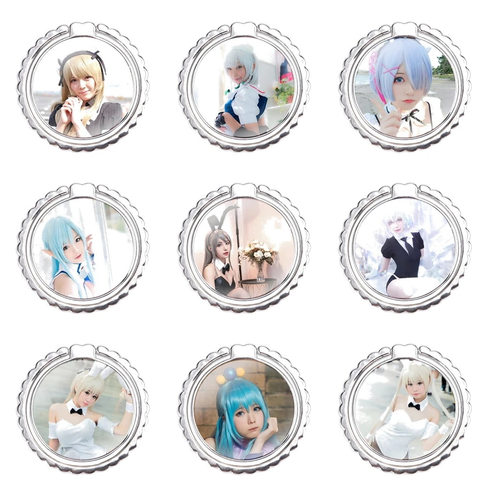 Кольцо-держатель для телефона с поворотом на 360 градусов iPhone Samsang Phone Smartphone cos anime |