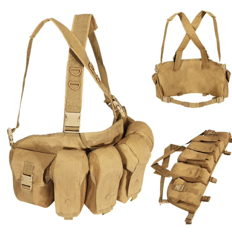 Тактический жилет AK Chest Rig Molle военное армейское снаряжение сумка для магазина 47