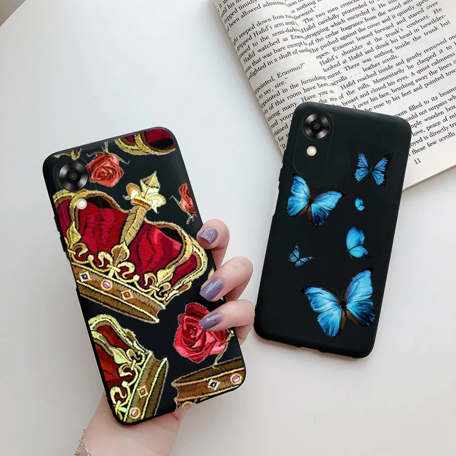 Силиконовый чехол для телефона OPPO A17k Oppo A17K 17K CPH2471 новый дизайн мягкий из ТПУ с