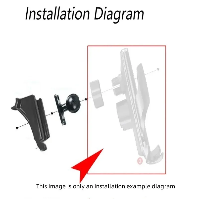 Фото Для Lexus CT200h A10 2011 2012-2022 2023, автомобильный держатель для телефона, GPS, беспроводная зарядка, гравитационный механический кронштейн, автомобильные аксессуары №3