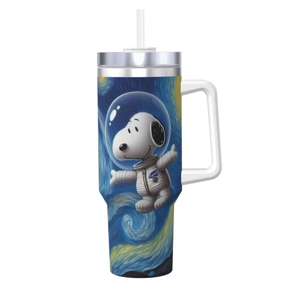 Снупи Астронавт Стакан Горячие напитки Бутылка для воды Сохранение тепла