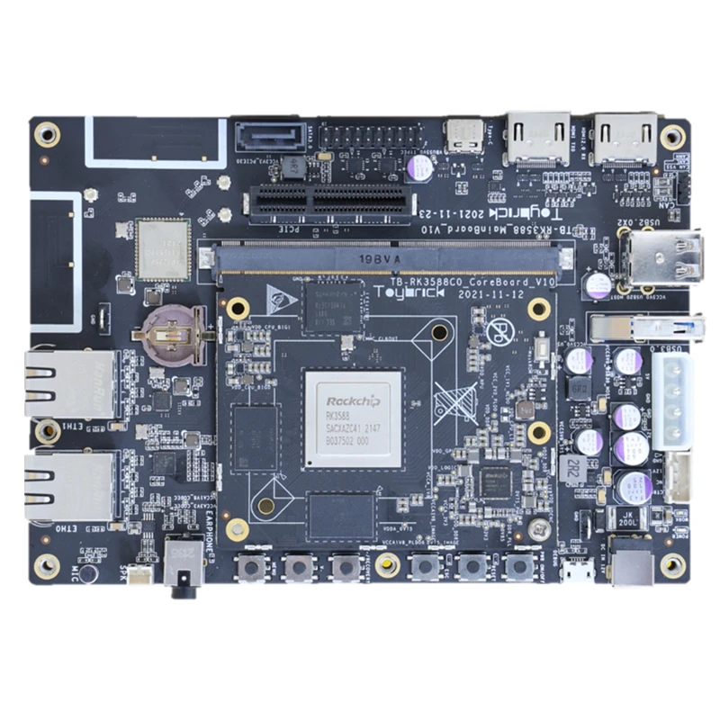 Toybrick TB RK3588X комплект макетной платы Rockchip 8 нм Восьмиядерный Android/Linux 6 топов Npu 8k