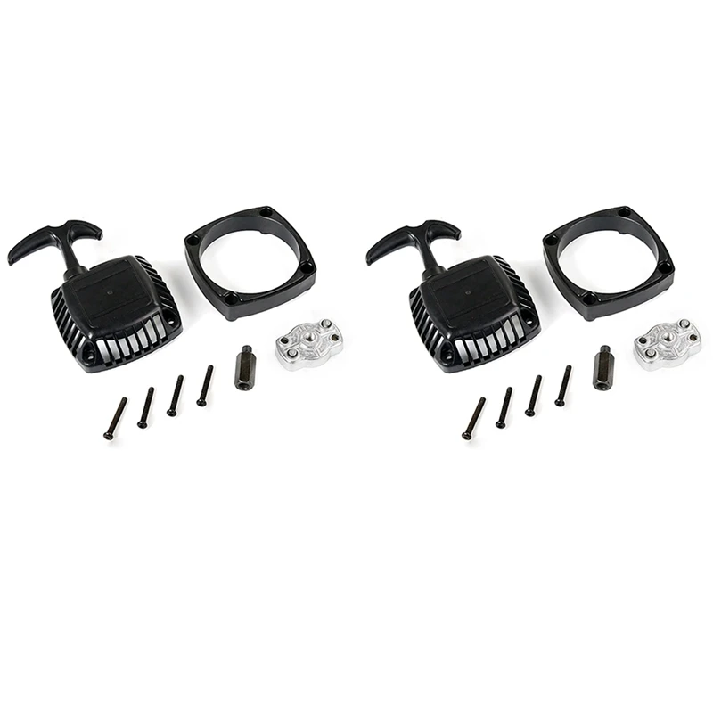 

-2X Pull Starter (Metal Claw Centered) Start For 29Cc 30.5Cc Engine Zenoah CY For 1/5 Hpi Baja 5B Rovan LT Losi