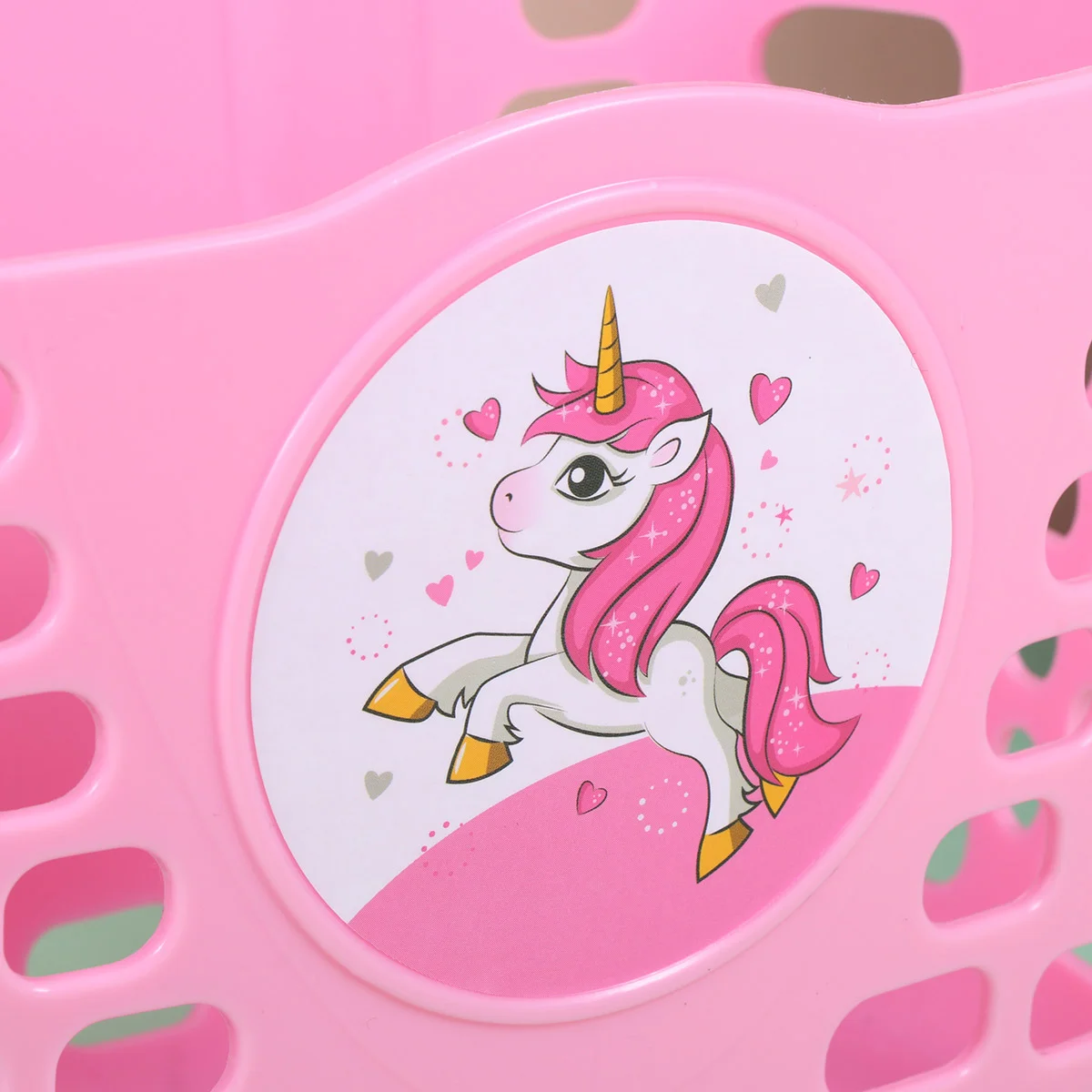 Детская корзина для малышей велосипед детей корзины на руль горный розовый цвет