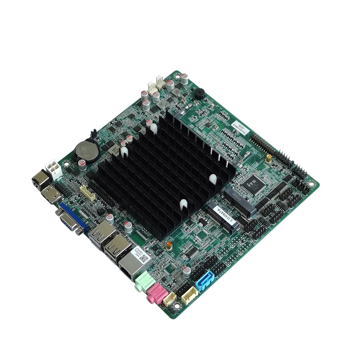 Дешевая материнская плата X86 Mini itx с процессором J6412 HD-MI VGA LVDS Дисплей 4k 2k высоким