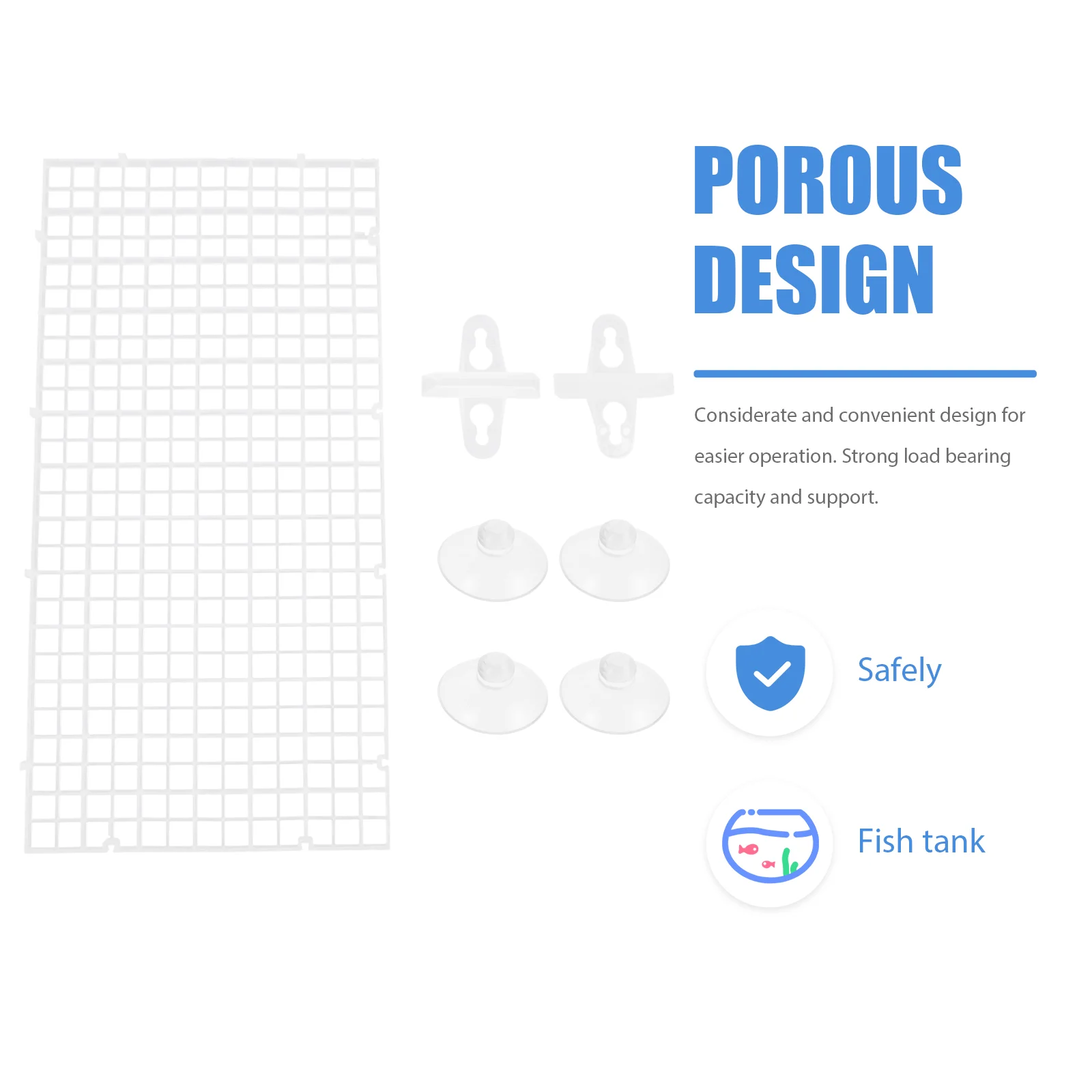 Изолирующая доска для аквариума разделитель на присоске чехол разведения